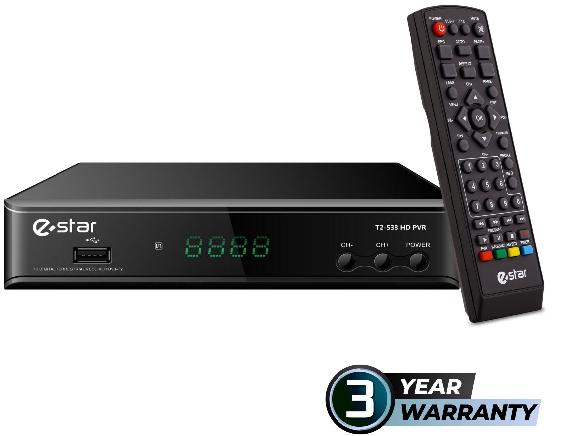 EStar T2-538 HD PVR цена и информация | Digiboksid | hansapost.ee