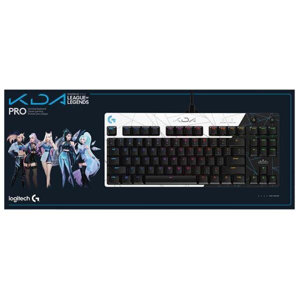 Logitech G Pro K/DA, US hind ja info | Klaviatuurid | hansapost.ee