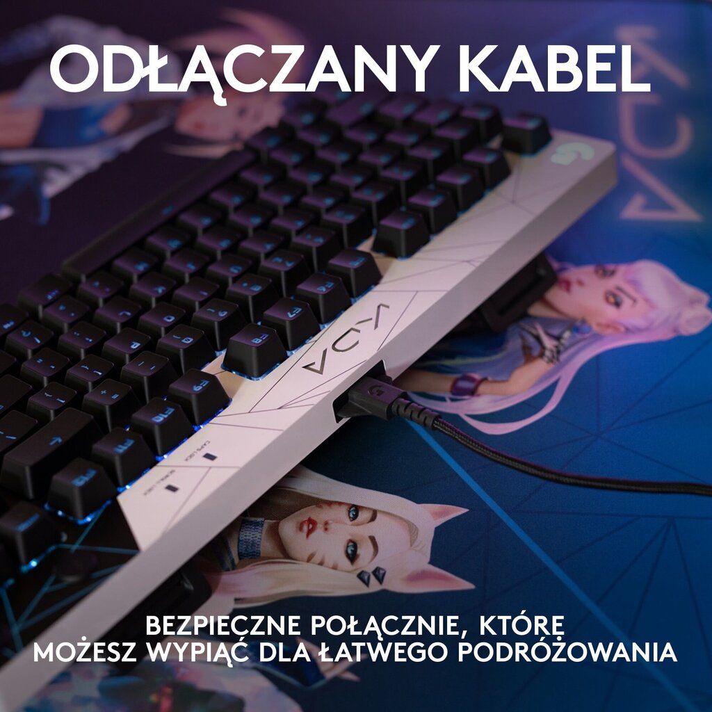 Logitech G Pro K/DA, US hind ja info | Klaviatuurid | hansapost.ee