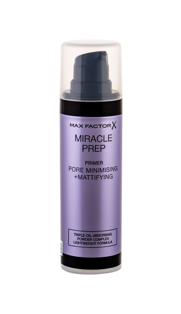 Meigialuskreem Max Factor Miracle Prep Pore Minimizing + Mattifying 30 ml цена и информация | Jumestuskreemid ja puudrid | hansapost.ee