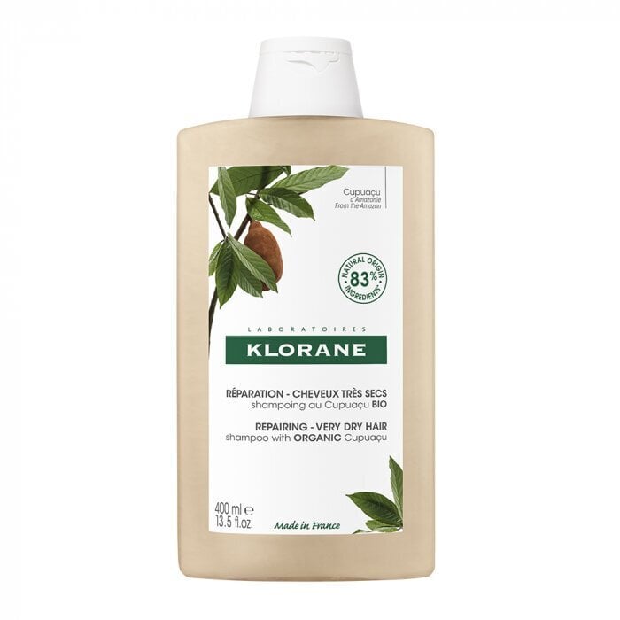 Šampoon kuivadele juustele Klorane 400 ml цена и информация | Šampoonid | hansapost.ee