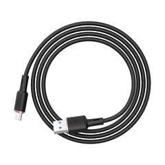 Acefast USB cable - USB Type C 1.2m, 3A white (C2-04 white) hind ja info | Mobiiltelefonide kaablid | hansapost.ee