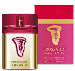 Trussardi A Way for Her EDT naistele 100 ml hind ja info | Trussardi Parfüümid, lõhnad ja kosmeetika | hansapost.ee