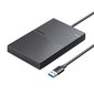 2.5" External HDD/SSD enclosure UGREEN CM471, USB-A 3.2 Gen 1 5Gbps (Black) hind ja info | USB adapterid ja jagajad | hansapost.ee