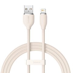 Baseus cable, USB cable - Lightning 2.4A length 1.2 m Jelly Liquid Silica Gel - pink цена и информация | Кабели для телефонов | hansapost.ee