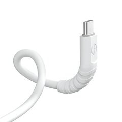 Dudao cable, USB Type C cable - USB Type C 6A 100W PD white (TGL3C) цена и информация | Dudao Мобильные телефоны, Фото и Видео | hansapost.ee