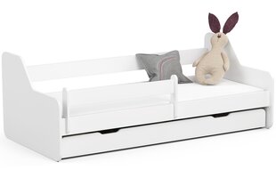 Детская кровать NORE Activ, 180x80 см, белый цвет цена и информация | Детские кровати | hansapost.ee