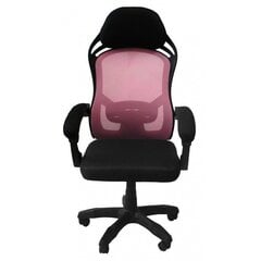 Офисное кресло Oscar, черный/розовый цвет цена и информация | Офисные кресла | hansapost.ee