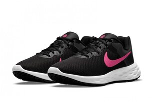 Nike tossud naistele Revolution 6 Next DC3729 002, must-roosa hind ja info | Spordijalatsid ja vabaajajalatsid naistele | hansapost.ee