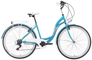 Городской велосипед AZIMUT Vintage S7 28" 2021, синий цена и информация | Велосипеды | hansapost.ee