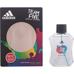 Adidas Team Five EDT meestele 100 ml hind ja info | Parfüümid meestele | hansapost.ee
