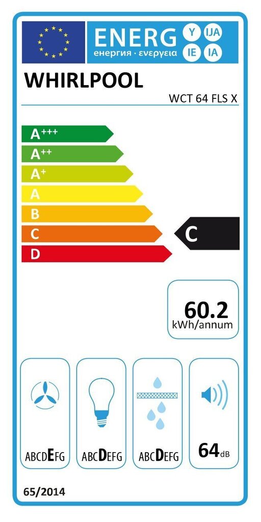 Whirlpool WCT 64 FLS X hind ja info | Õhupuhastid | hansapost.ee