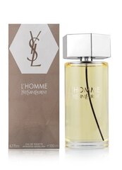 Yves Saint Laurent L Homme EDT meestele 200 ml hind ja info | Parfüümid meestele | hansapost.ee