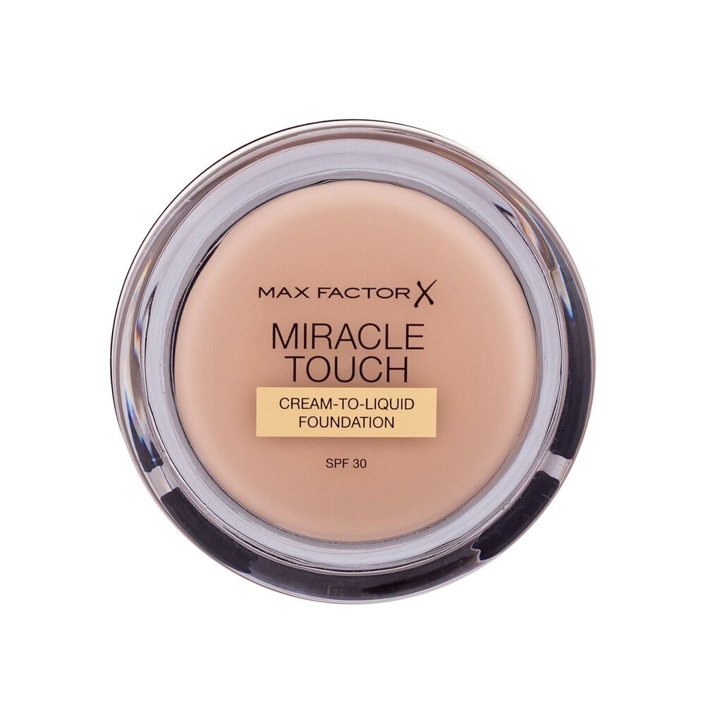 Jumestuskreem koos hüaluroonhappega Max Factor Miracle Touch SPF30, 11,5 g цена и информация | Jumestuskreemid ja puudrid | hansapost.ee