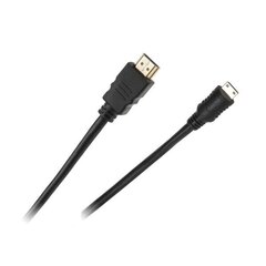 Kaabel HDMI – miniHDMI, 1.8 m hind ja info | Juhtmed ja kaablid | hansapost.ee