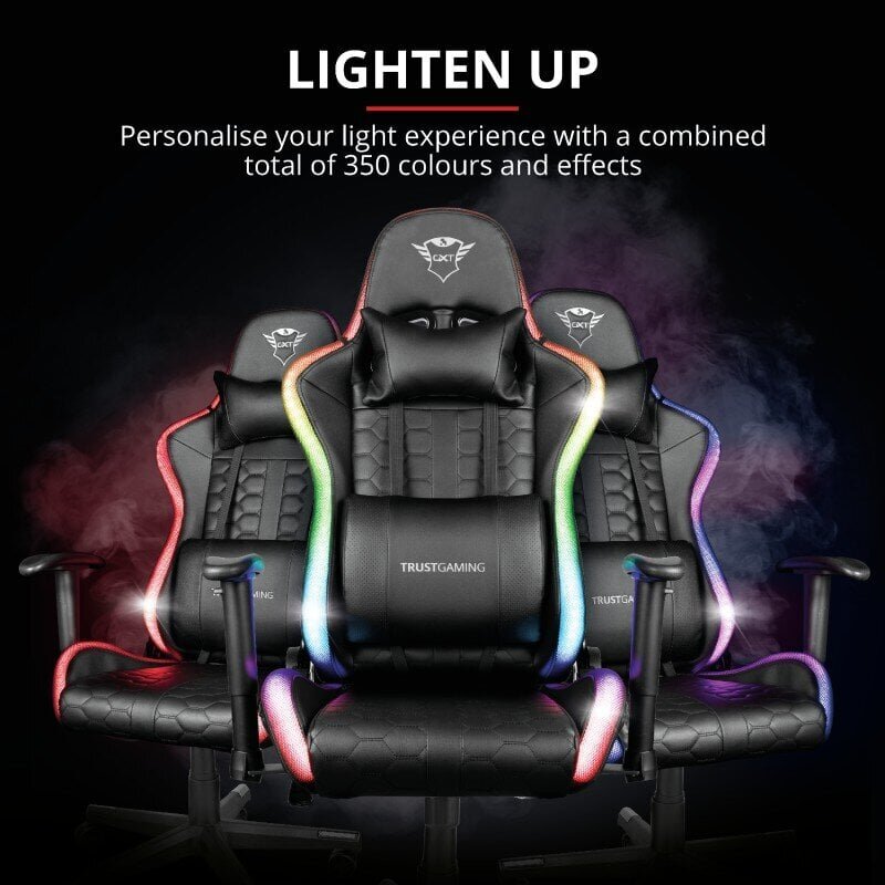 GAMING CHAIR GXT716 RIZZA RGB/23845 TRUST hind ja info | Kontoritoolid | hansapost.ee