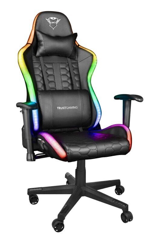 GAMING CHAIR GXT716 RIZZA RGB/23845 TRUST цена и информация | Kontoritoolid | hansapost.ee