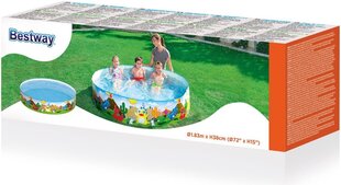 Бескаркасный бассейн для детей Bestway Fill 'N Fun Dinosaurous, 183x38 см цена и информация | Бассейны | hansapost.ee