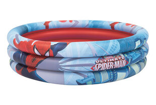 Laste täispuhutav bassein Bestway Spiderman, 122x30 cm hind ja info | Basseinid | hansapost.ee