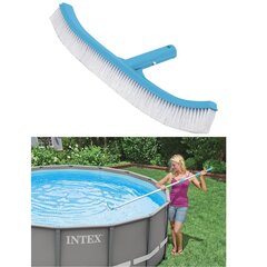 Щетка для очистки бассейна Intex, изогнутая, 40 см цена и информация | Аксессуары для бассейнов | hansapost.ee