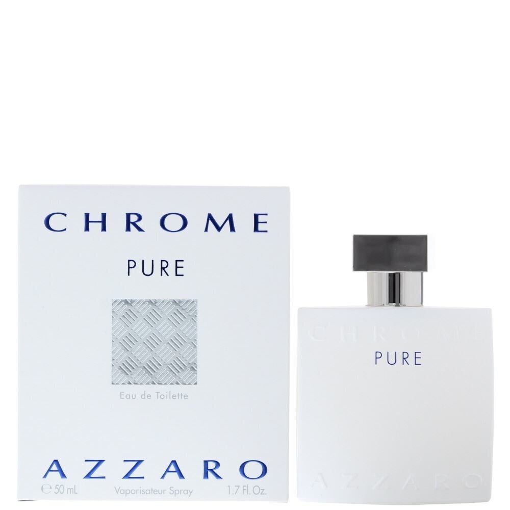 Tualettvesi Azzaro Chrome Pure EDT meestele 50 ml price and information | Parfüümid meestele | hansapost.ee