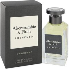 Туалетная вода для мужчины Abercrombie & Fitch Authentic EDT Man  100 мл kaina ir informacija | Abercrombie & Fitch Духи | hansapost.ee