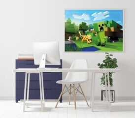 Minecraft Oceloti tagaajamine – plakat 91,5 x 61 cm цена и информация | Атрибутика для игроков | hansapost.ee