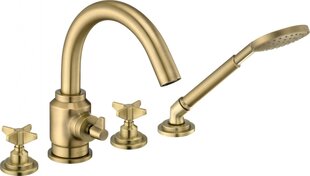 Vannisegisti ja dušikomplekt Deante Temisto BQT M14D, brass price and information | Bathroom faucets | hansapost.ee