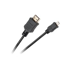 HDMI-кабель microHDMI, 1,8 м цена и информация | Кабели и провода | hansapost.ee