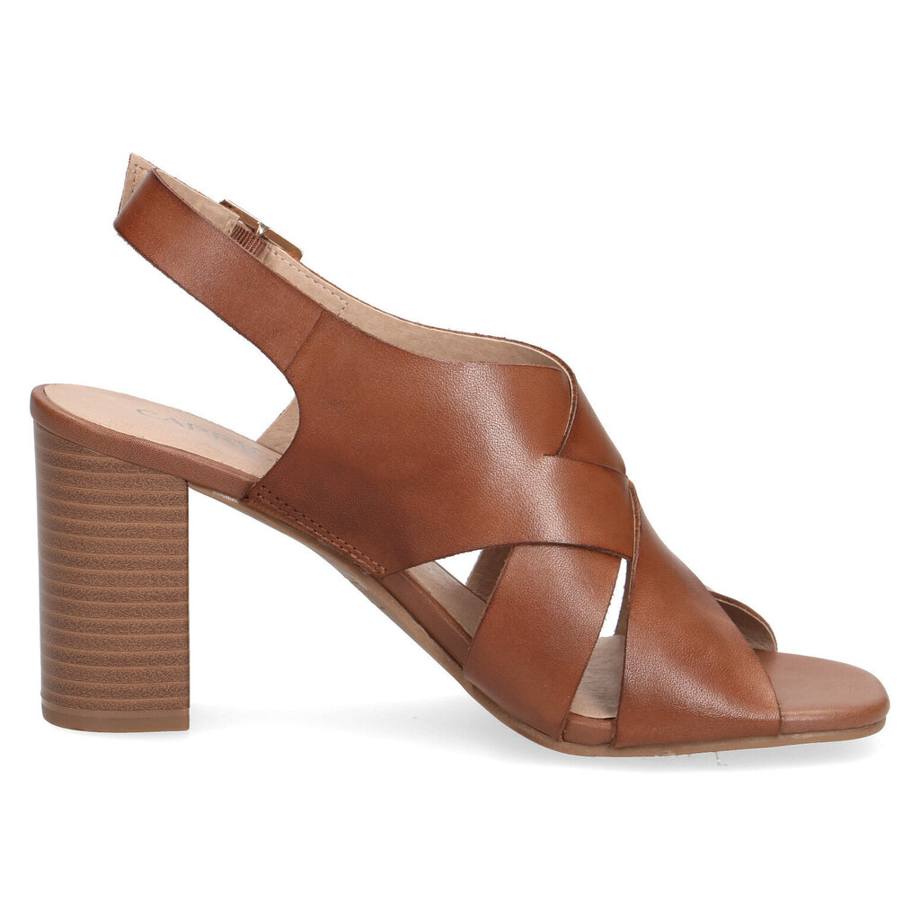 Naiste kõrge kontsaga sandaalid Caprice, pruun hind ja info | Sandaalid naistele | hansapost.ee