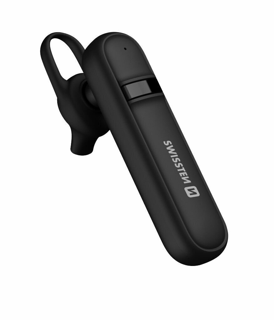 Swissten Caller Bluetooth 5.0 peakomplekt, Must hind ja info | Handsfree seadmed | hansapost.ee