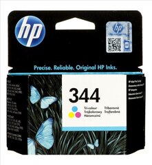 HP Nr.344 картридж чернил/3 цвета (14мл) для PhotoMart 325/375/8150 Deskjet 5740/6540 (450 стр. 5%) цена и информация | Картриджи для струйных принтеров | hansapost.ee