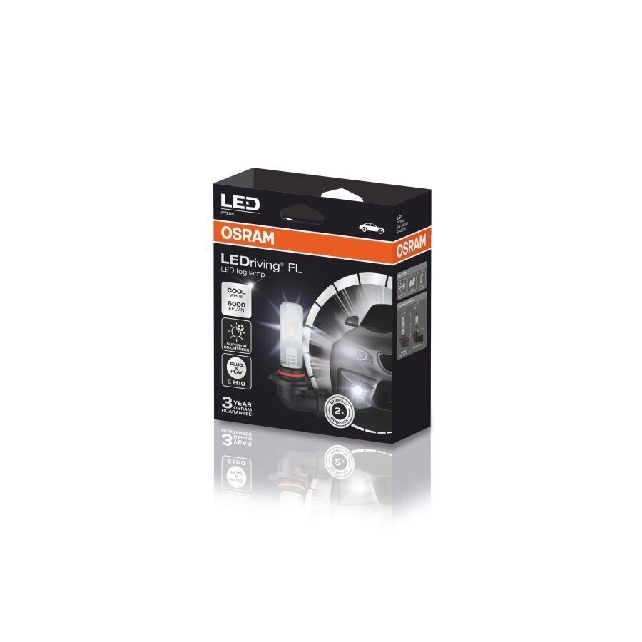 LED Auto pirn Osram Ledriving FL LED H10 PY20D, 8.2W hind ja info | Autopirnid | hansapost.ee