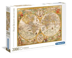 Пазл с картой Clementoni Ancient Map, 32557, 2000 д. цена и информация | Пазлы | hansapost.ee