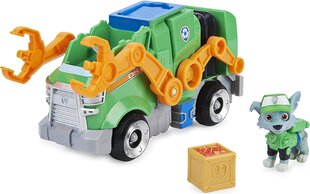 Paw Patrol The Movie - Rocky Deluxe Vehicle - мусоровоз Rocky deluxe цена и информация | Игрушки для мальчиков | hansapost.ee