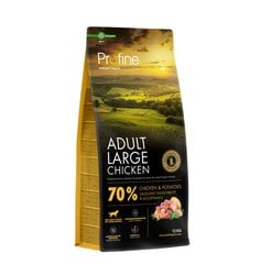 Profine Dog для собак крупных пород с курицей и картофелем Adult Large Chicken & Potatoes, 12 кг цена и информация | Сухой корм для собак | hansapost.ee