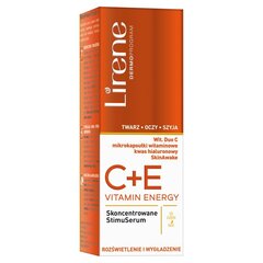 Kirgastav näoseerum Lirene Vitamin Energy C + E 30 ml hind ja info | Näoõlid, ampullid ja seerumid | hansapost.ee