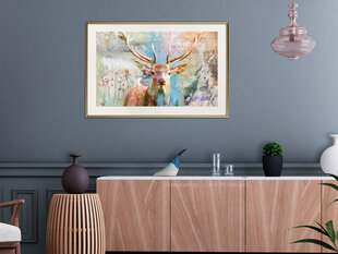 Poster - Pastel Deer hind ja info | Seinapildid | hansapost.ee
