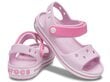 Crocs™ sandaalid lastele Crocband Sandal Kids, Ballerina Pink цена и информация | Sandaalid lastele | hansapost.ee