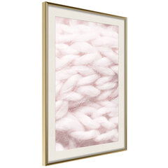 Poster - Pale Pink Knit hind ja info | Seinapildid | hansapost.ee