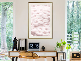 Плакат Pale Pink Knit цена и информация | Картины, живопись | hansapost.ee
