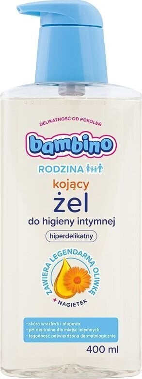 Bambino Rodzina intiimhügieeni puhastusvahend saialillega, 400ml цена и информация | Intiimhügieeni tooted | hansapost.ee