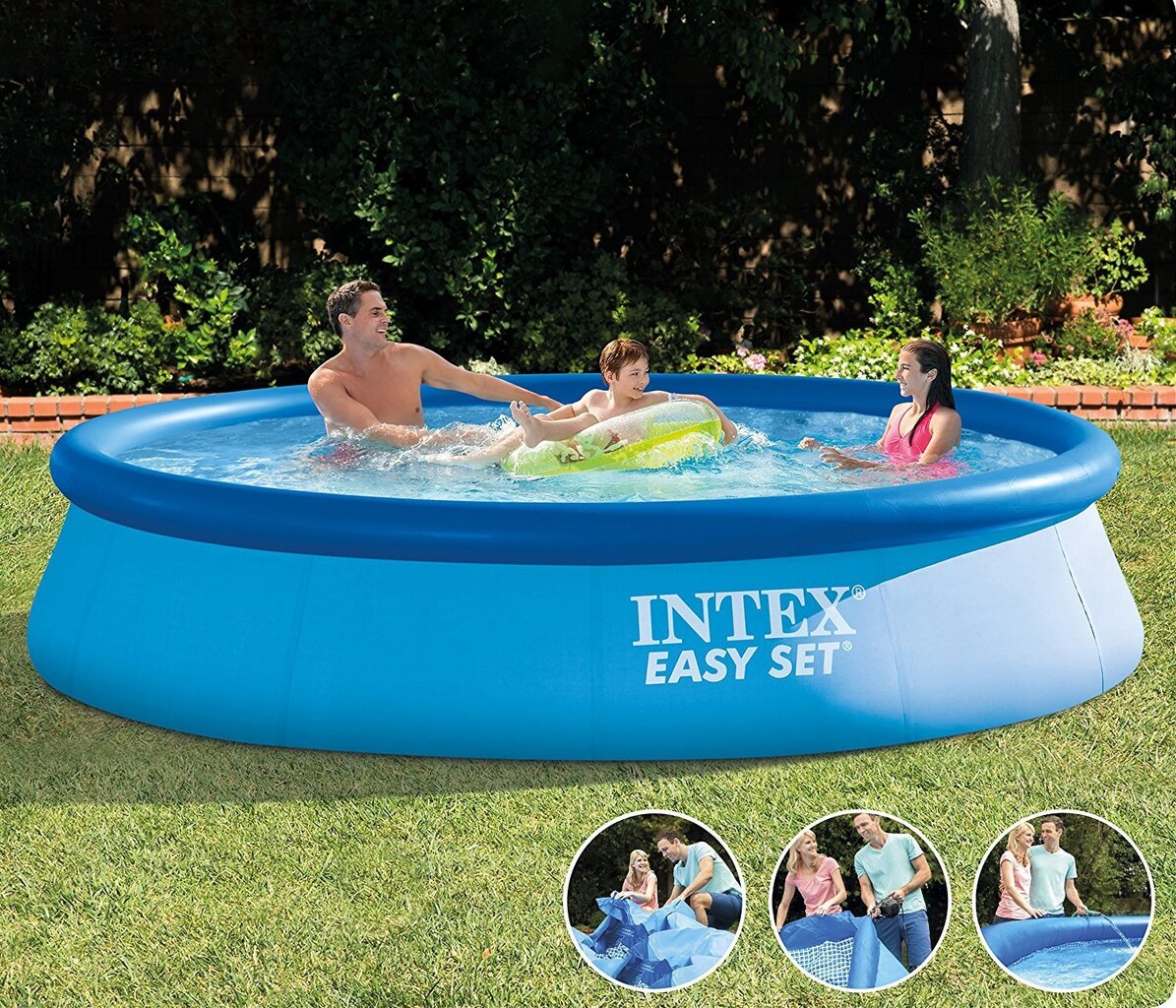 Bassein Intex Easy set 366 x 76 cm hind ja info | Basseinid | hansapost.ee