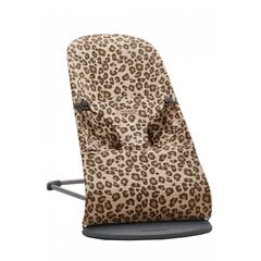 Lamamistool Babybjorn Bliss Cotton, 6075, beeži värvi leopardi muster hind ja info | Beebi lamamistoolid | hansapost.ee