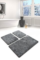 Комплект ковриков для ванной комнаты, 3 шт. цена и информация | Аксессуары для ванной комнаты | hansapost.ee