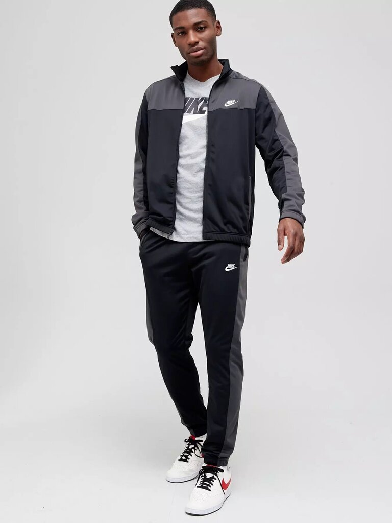 Nike meeste dressikomplekt NSW SPE PK TRK SUIT, must-tumehall hind ja info | Spordiriided meestele | hansapost.ee