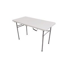 Kokkupandav laud, 120x60 cm, valge hind ja info | Aialauad | hansapost.ee