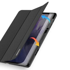 DUX DUCIS Domo tahvelarvuti kaas koos alusega Samsung Galaxy Tab S7 FE / Tab S7 Plus / Tab S8 Plus, must hind ja info | Tahvelarvuti ümbrised ja kaaned | hansapost.ee