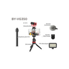 Boya vlogging kit Advanced BY-VG350 цена и информация | Держатели для телефонов | hansapost.ee