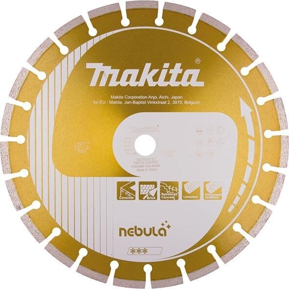 Teemantketas B-54053 350 x 20/25,4 mm Nebula Makita цена и информация | Lihvmasinad | hansapost.ee